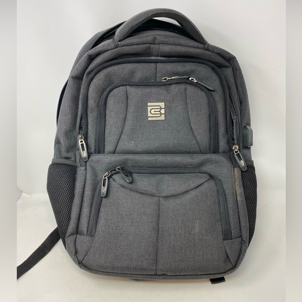 Bruno Cavalli 16" Laptop Computer Backpack USB Charger Port Condition